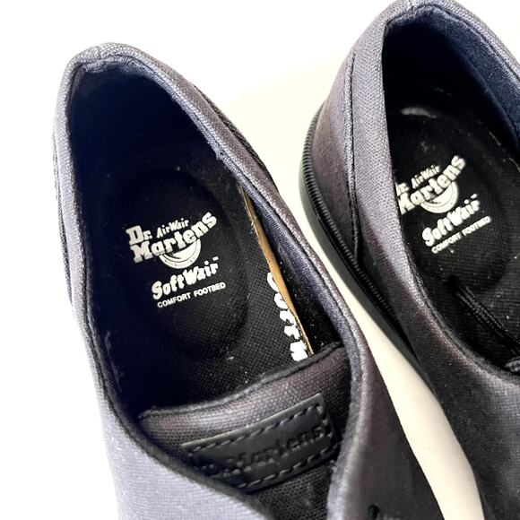 Dr Martens Cairo Low Leather Casual Shoes 11 Men's Black Lace Up - Picture 2 of 8